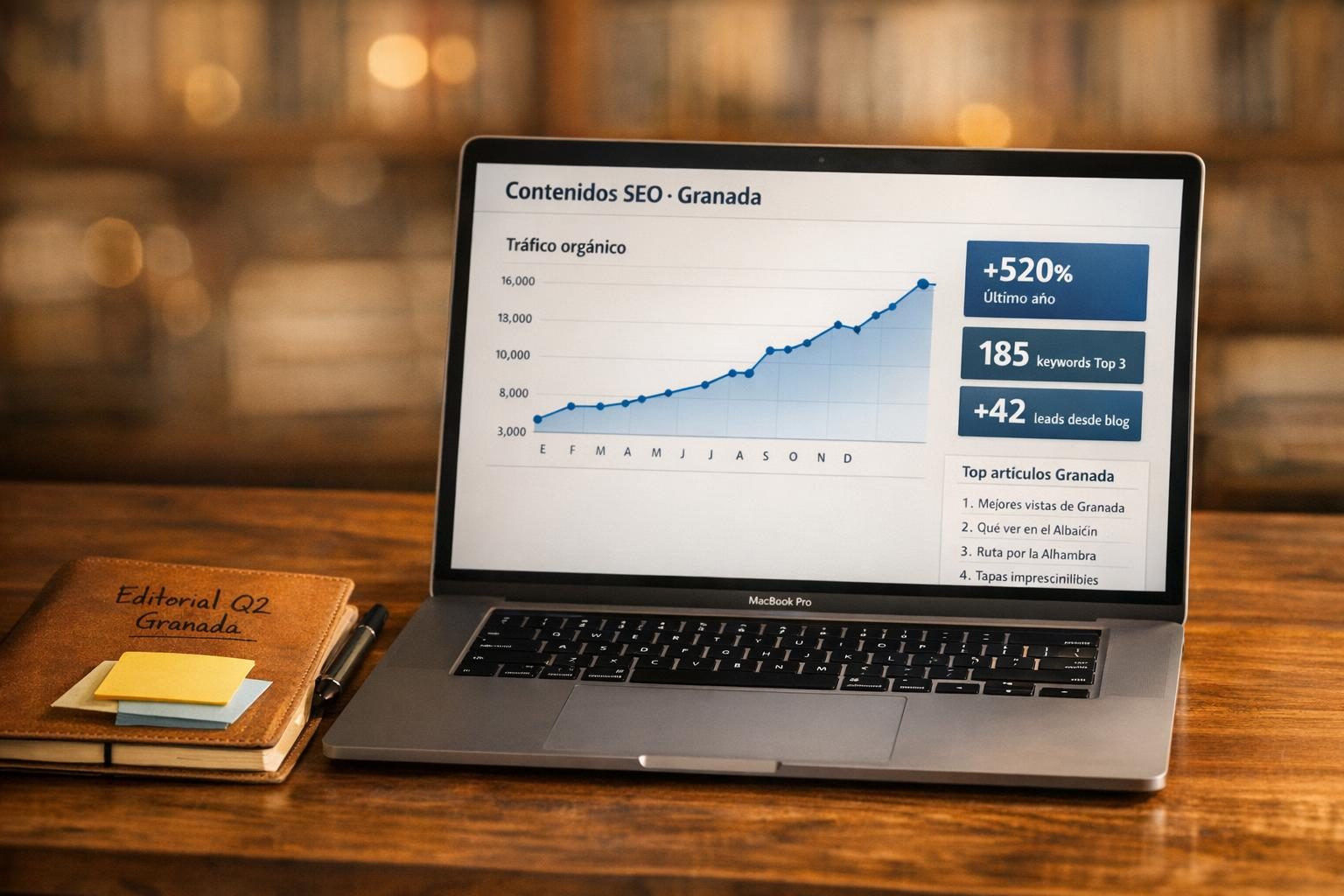 Contenidos en Granada — Marketing de Contenidos en Granada — Contenido que Posiciona y Convierte