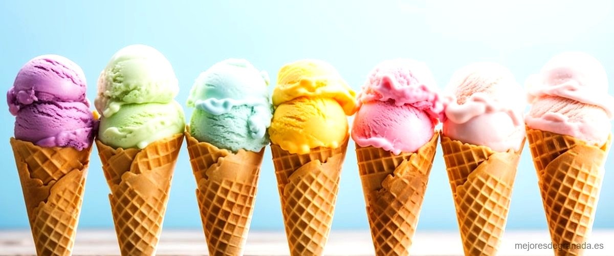 Las 10 mejores heladerías de Granada